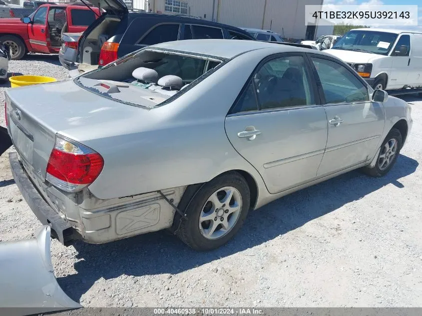 2005 Toyota Camry Le VIN: 4T1BE32K95U392143 Lot: 40460938