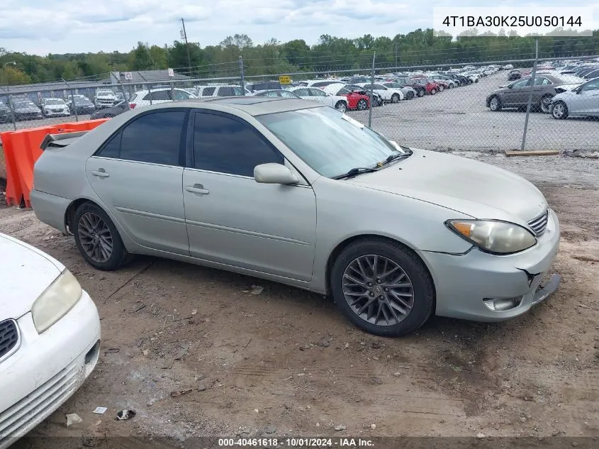 2005 Toyota Camry Se V6 VIN: 4T1BA30K25U050144 Lot: 40461618