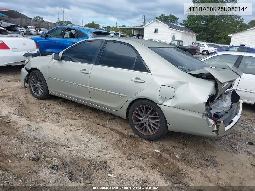 4T1BA30K25U050144 2005 Toyota Camry Se V6