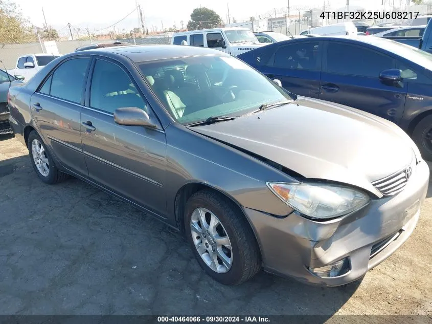 4T1BF32K25U608217 2005 Toyota Camry Xle V6