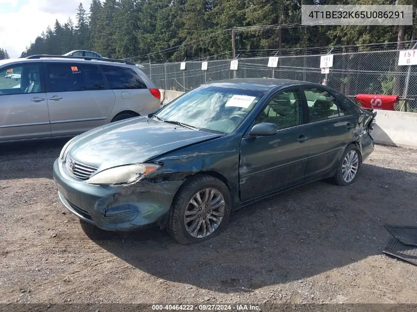 2005 Toyota Camry Le VIN: 4T1BE32K65U086291 Lot: 40464222