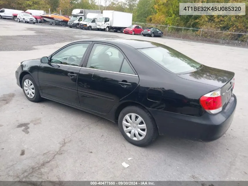 2005 Toyota Camry Std VIN: 4T1BE32K45U085320 Lot: 40477550