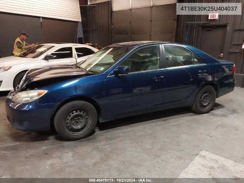 2005 Toyota Camry Le VIN: 4T1BE30K25U404037 Lot: 40479113