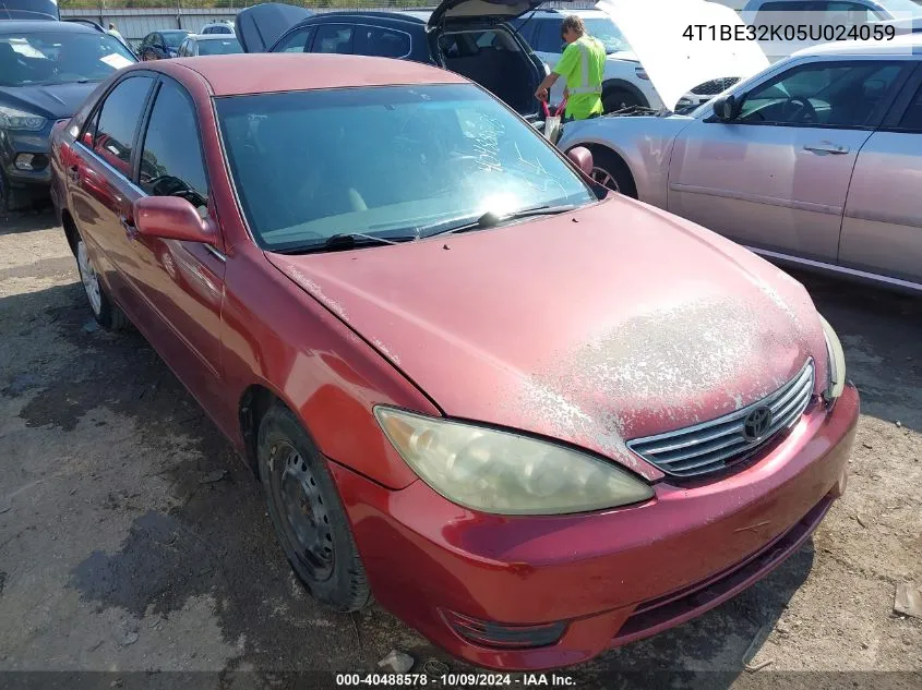 2005 Toyota Camry Le VIN: 4T1BE32K05U024059 Lot: 40488578