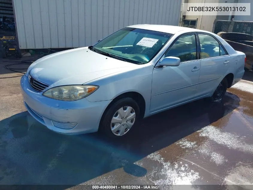 JTDBE32K553013102 2005 Toyota Camry Le/Se/Std/Xle