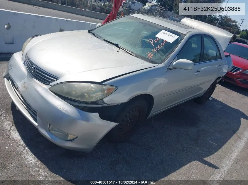 2005 Toyota Camry Xle V6 VIN: 4T1BF32K25U603888 Lot: 40501517