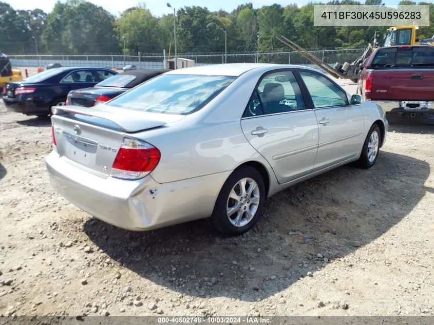 2005 Toyota Camry Xle VIN: 4T1BF30K45U596283 Lot: 40502748