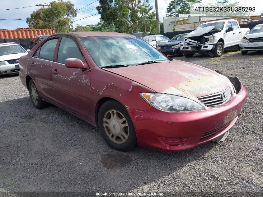 2005 Toyota Camry Le VIN: 4T1BE32K35U385298 Lot: 40511399