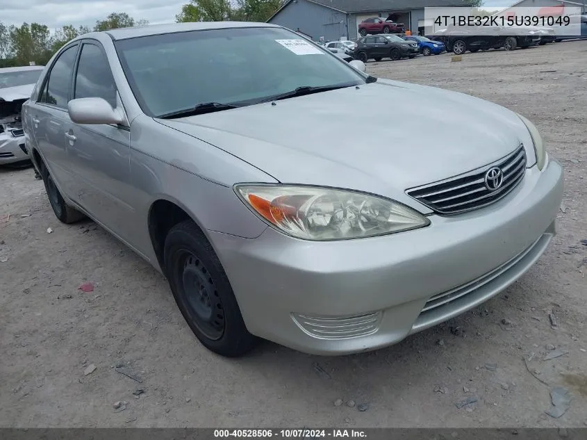 4T1BE32K15U391049 2005 Toyota Camry Le