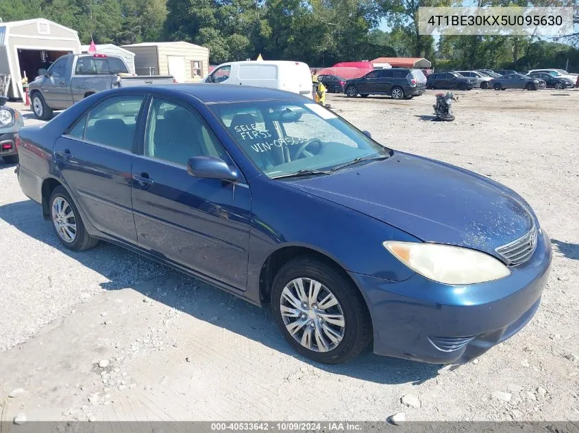 2005 Toyota Camry Le VIN: 4T1BE30KX5U095630 Lot: 40533642