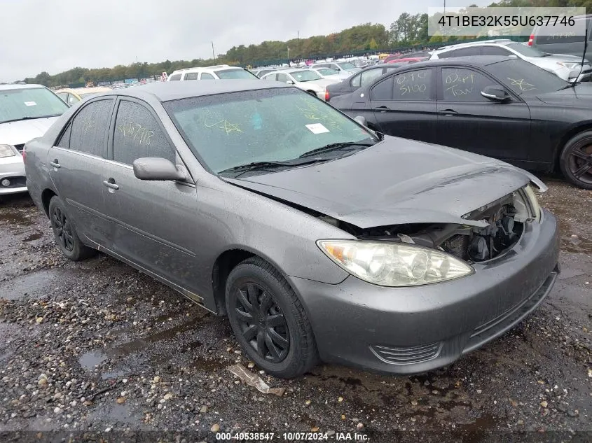 2005 Toyota Camry Le VIN: 4T1BE32K55U637746 Lot: 40538547