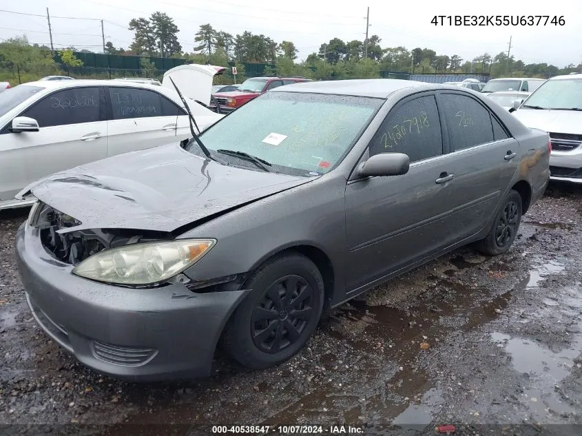 2005 Toyota Camry Le VIN: 4T1BE32K55U637746 Lot: 40538547