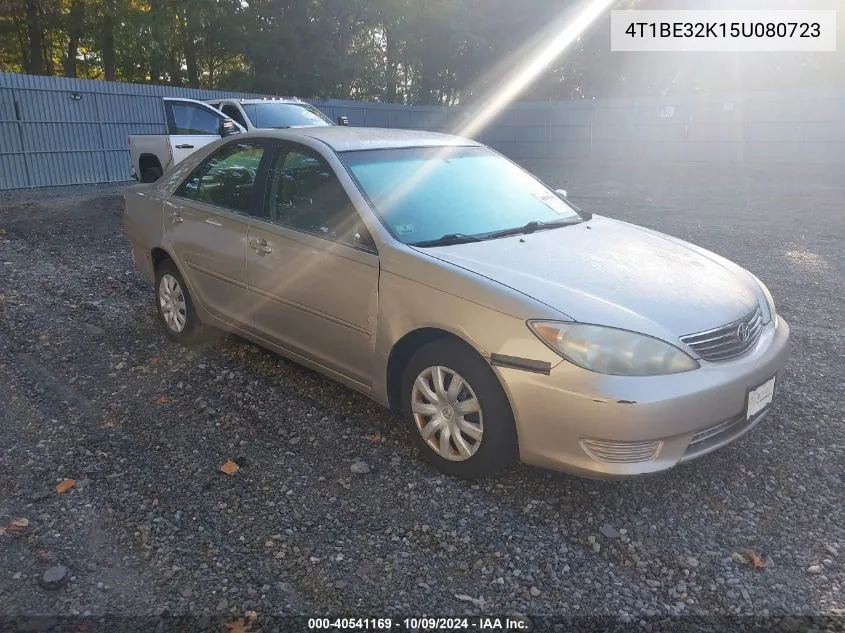 2005 Toyota Camry Std VIN: 4T1BE32K15U080723 Lot: 40541169