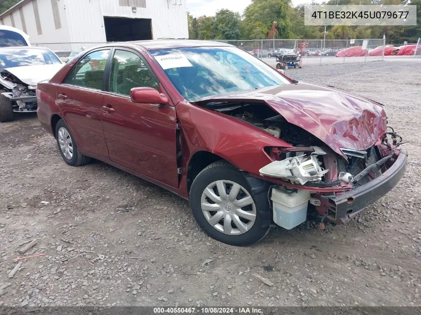 2005 Toyota Camry Le VIN: 4T1BE32K45U079677 Lot: 40550467