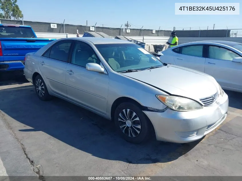 2005 Toyota Camry Le VIN: 4T1BE32K45U425176 Lot: 40553607