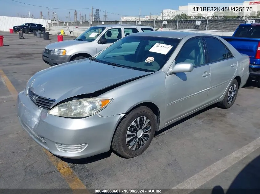 2005 Toyota Camry Le VIN: 4T1BE32K45U425176 Lot: 40553607