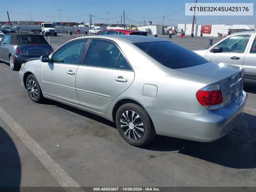 2005 Toyota Camry Le VIN: 4T1BE32K45U425176 Lot: 40553607