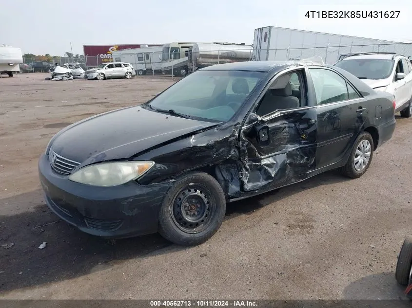 2005 Toyota Camry Le VIN: 4T1BE32K85U431627 Lot: 40562713