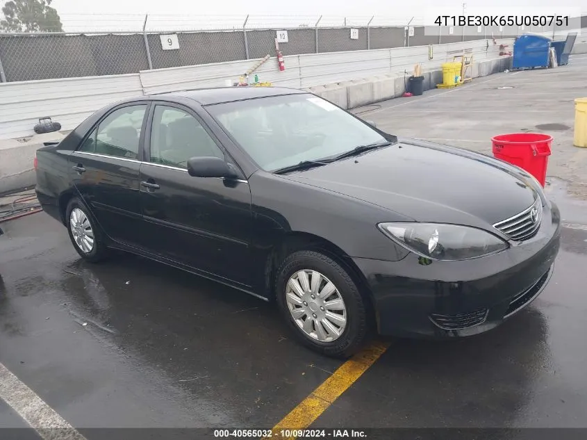 2005 Toyota Camry Le VIN: 4T1BE30K65U050751 Lot: 40565032