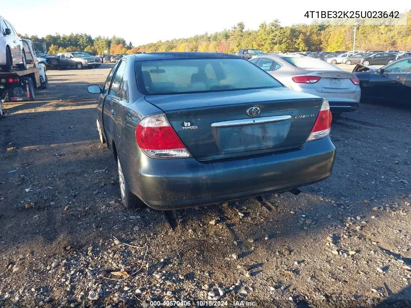 2005 Toyota Camry Le VIN: 4T1BE32K25U023642 Lot: 40570406