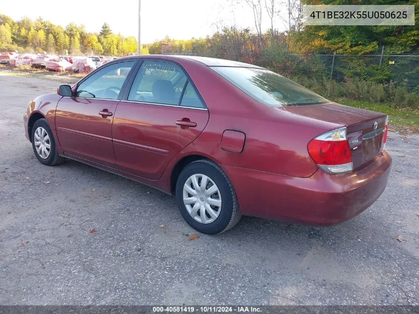 4T1BE32K55U050625 2005 Toyota Camry Le