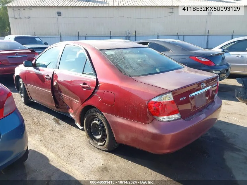 2005 Toyota Camry Le VIN: 4T1BE32KX5U093129 Lot: 40591413