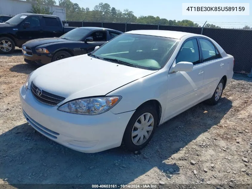 4T1BE30K85U589159 2005 Toyota Camry Le