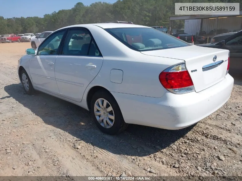 2005 Toyota Camry Le VIN: 4T1BE30K85U589159 Lot: 40603161