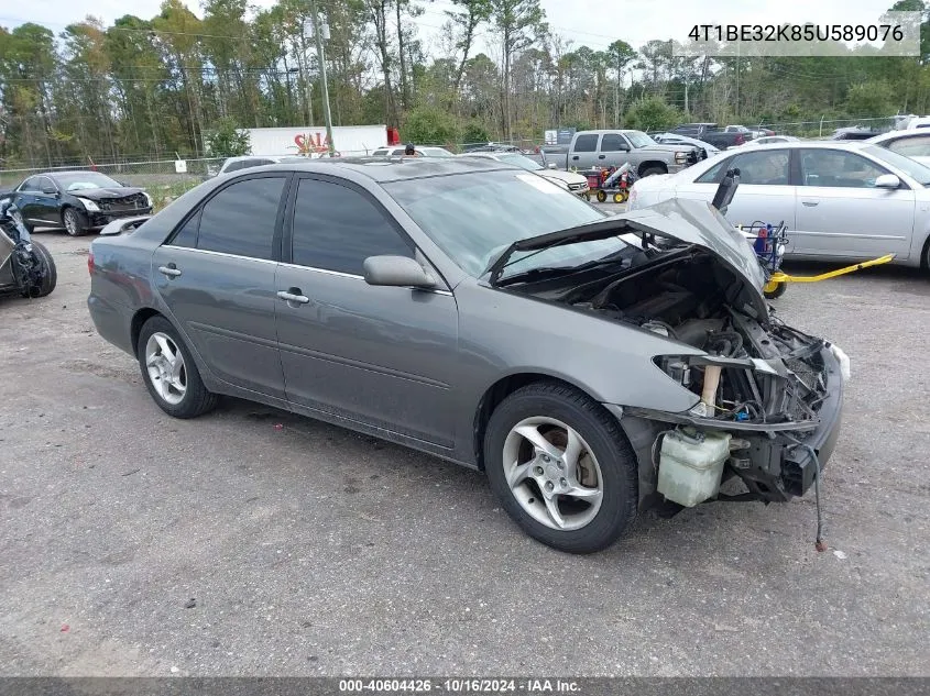 2005 Toyota Camry Se VIN: 4T1BE32K85U589076 Lot: 40604426