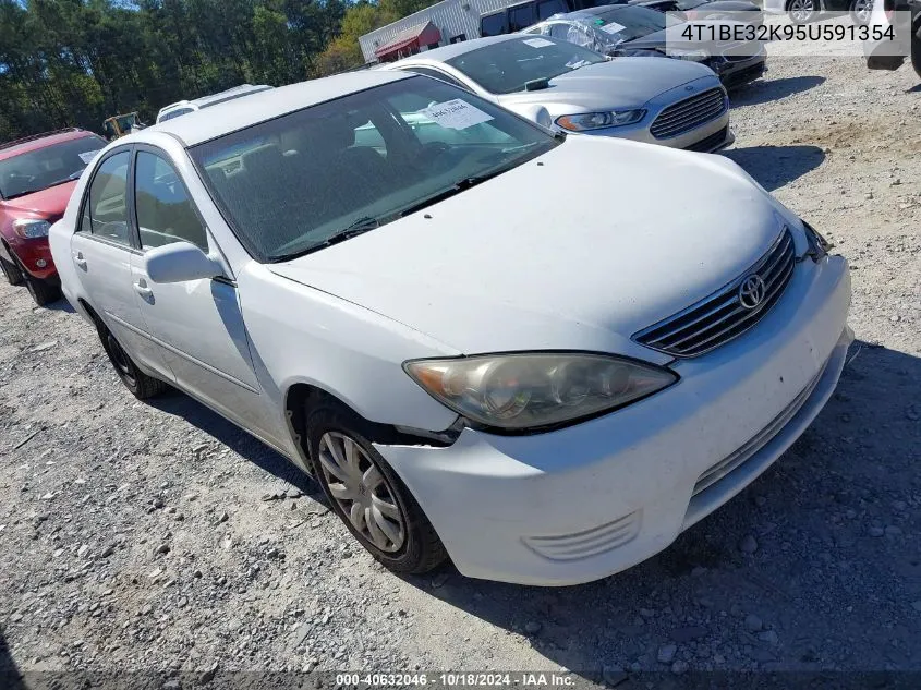 2005 Toyota Camry Le VIN: 4T1BE32K95U591354 Lot: 40632046