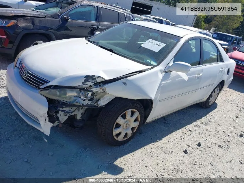 2005 Toyota Camry Le VIN: 4T1BE32K95U591354 Lot: 40632046