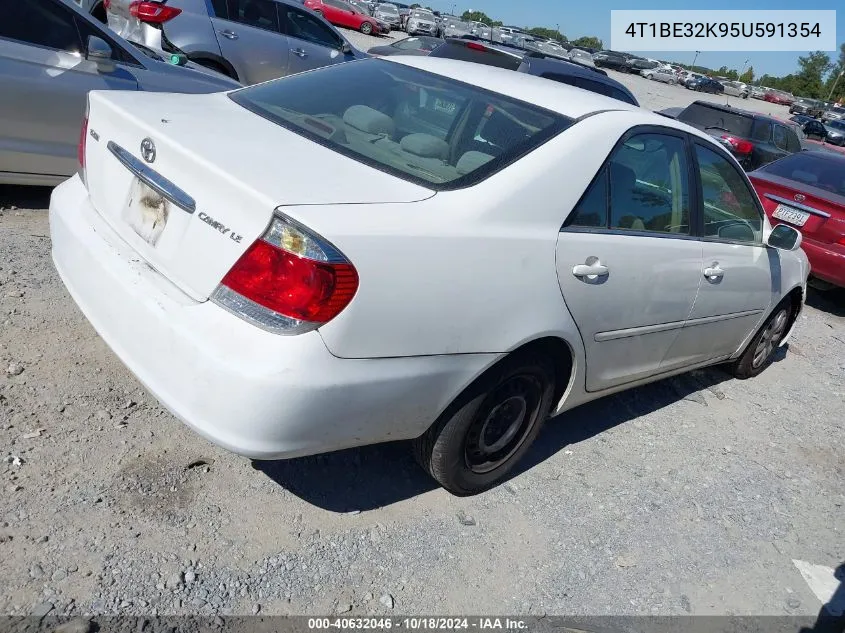 2005 Toyota Camry Le VIN: 4T1BE32K95U591354 Lot: 40632046