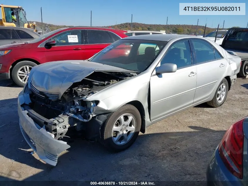 2005 Toyota Camry Le VIN: 4T1BE32K95U082011 Lot: 40636878