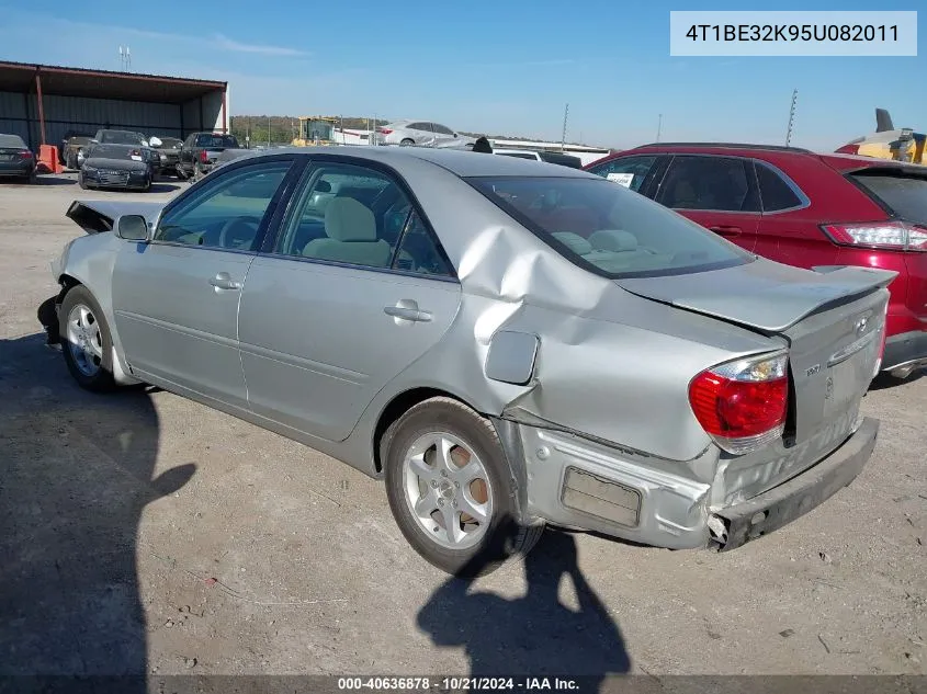 2005 Toyota Camry Le VIN: 4T1BE32K95U082011 Lot: 40636878