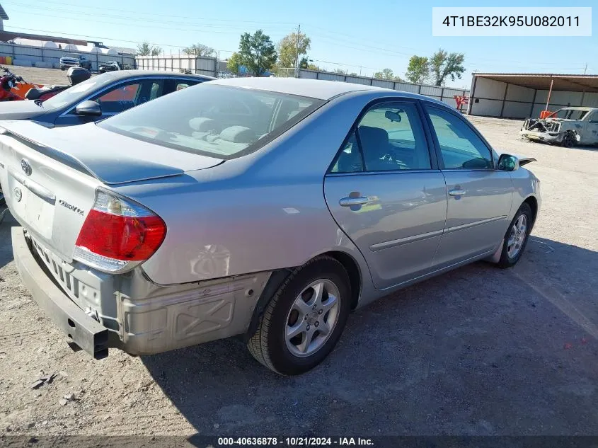 2005 Toyota Camry Le VIN: 4T1BE32K95U082011 Lot: 40636878