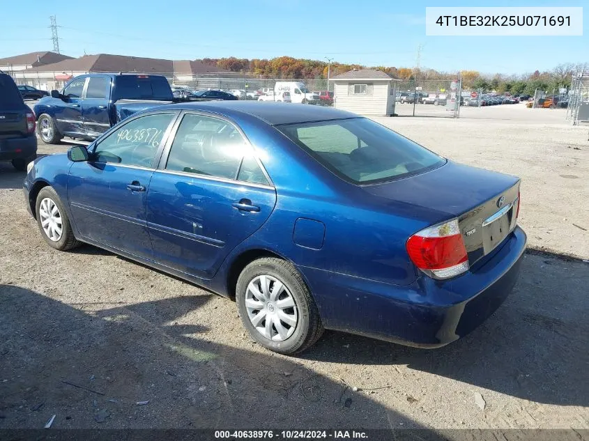 4T1BE32K25U071691 2005 Toyota Camry Le/Xle/Se