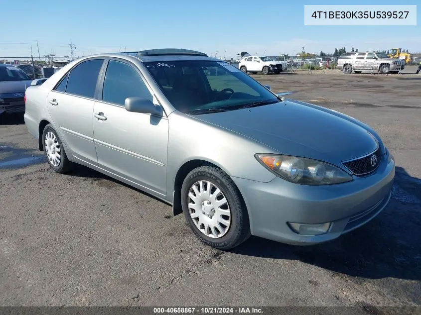 2005 Toyota Camry Se VIN: 4T1BE30K35U539527 Lot: 40658867