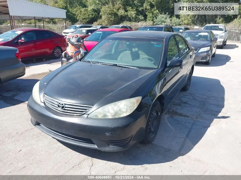 2005 Toyota Camry Le VIN: 4T1BE32K65U389524 Lot: 40659691