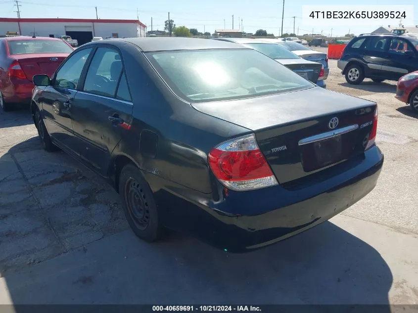 2005 Toyota Camry Le VIN: 4T1BE32K65U389524 Lot: 40659691