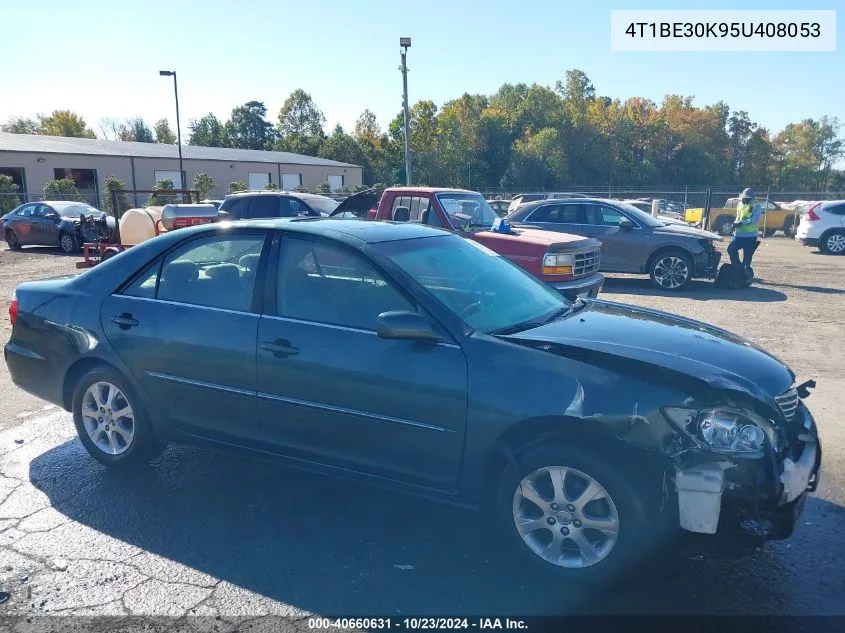 2005 Toyota Camry Xle VIN: 4T1BE30K95U408053 Lot: 40660631