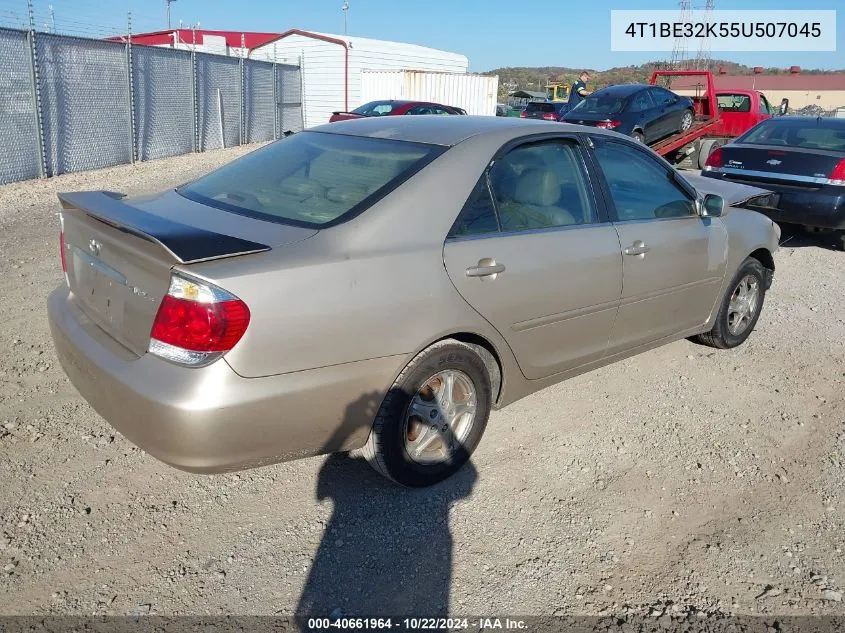 2005 Toyota Camry Le VIN: 4T1BE32K55U507045 Lot: 40661964