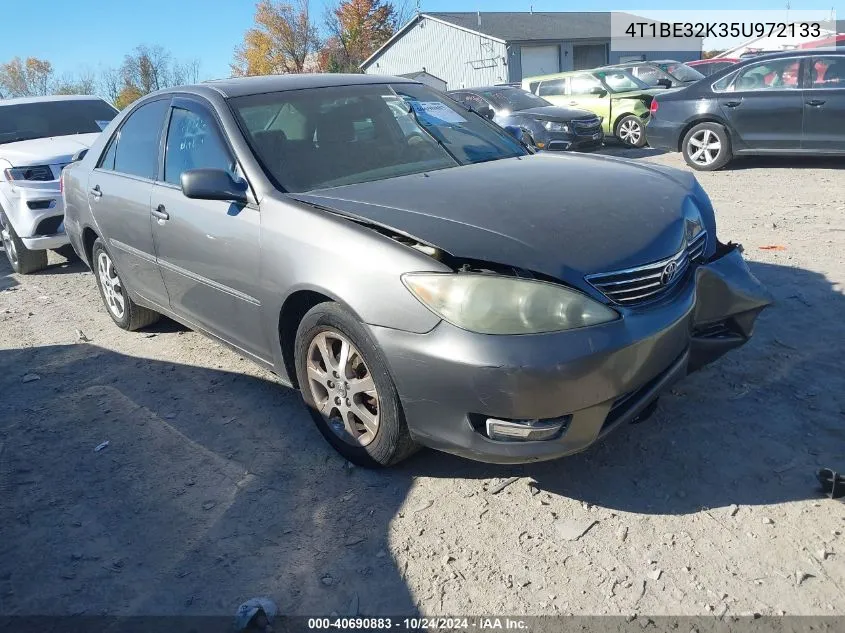 2005 Toyota Camry Xle VIN: 4T1BE32K35U972133 Lot: 40690883