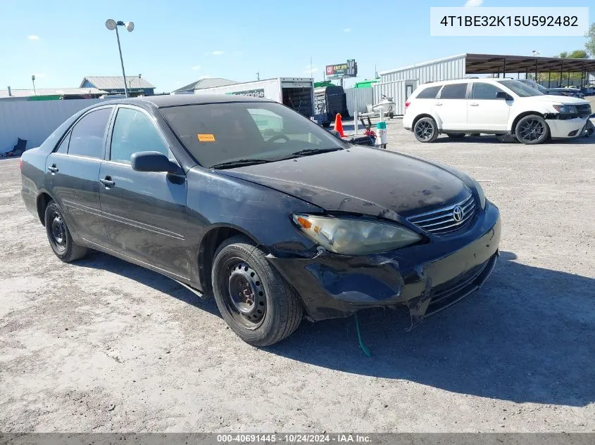 2005 Toyota Camry Std VIN: 4T1BE32K15U592482 Lot: 40691445