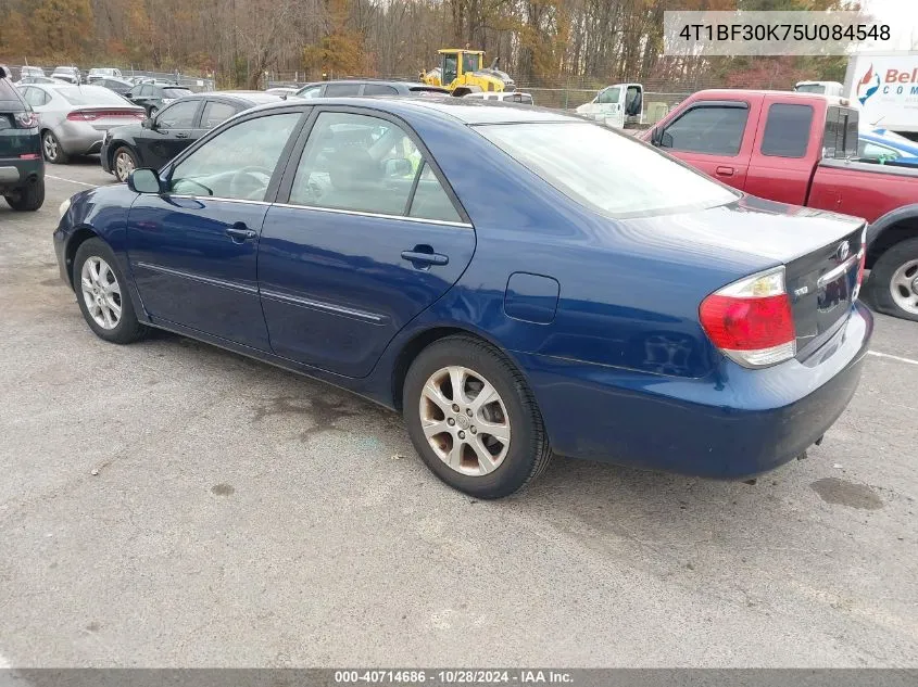 2005 Toyota Camry Xle V6 VIN: 4T1BF30K75U084548 Lot: 40714686