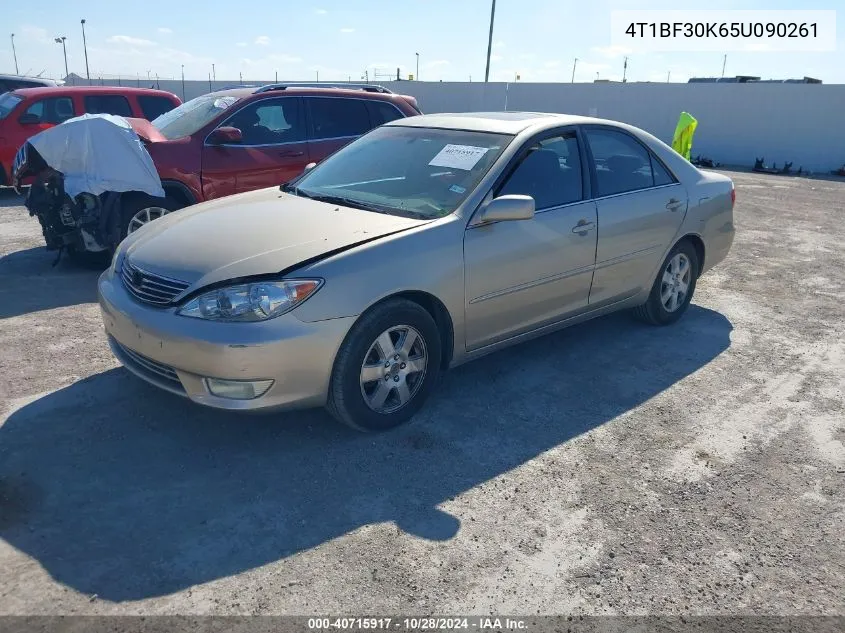 2005 Toyota Camry Xle V6 VIN: 4T1BF30K65U090261 Lot: 40715917