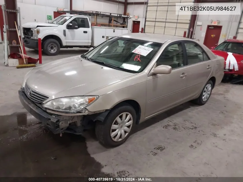 2005 Toyota Camry Le VIN: 4T1BE32K05U984627 Lot: 40739619