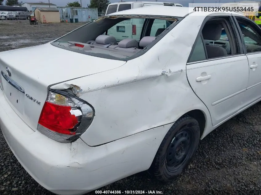 2005 Toyota Camry Le VIN: 4T1BE32K95U553445 Lot: 40744386