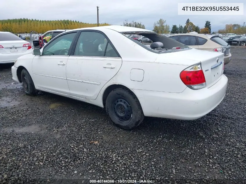 2005 Toyota Camry Le VIN: 4T1BE32K95U553445 Lot: 40744386