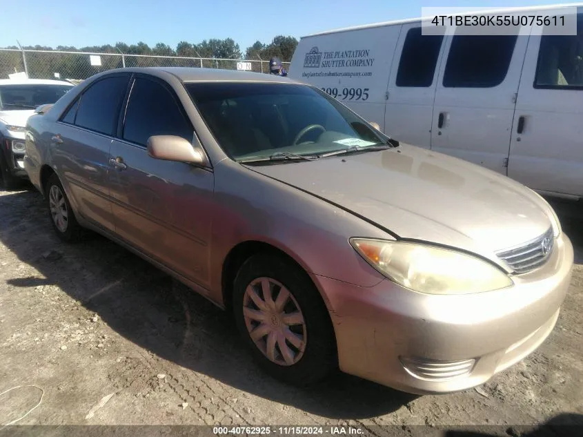 2005 Toyota Camry Le VIN: 4T1BE30K55U075611 Lot: 40762925