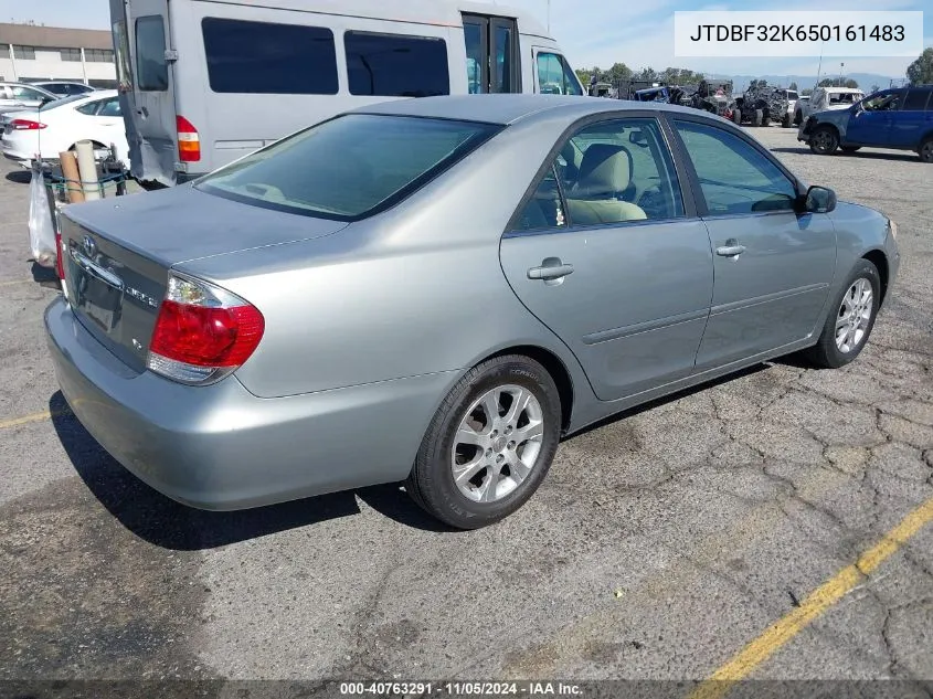 2005 Toyota Camry Xle V6 VIN: JTDBF32K650161483 Lot: 40763291